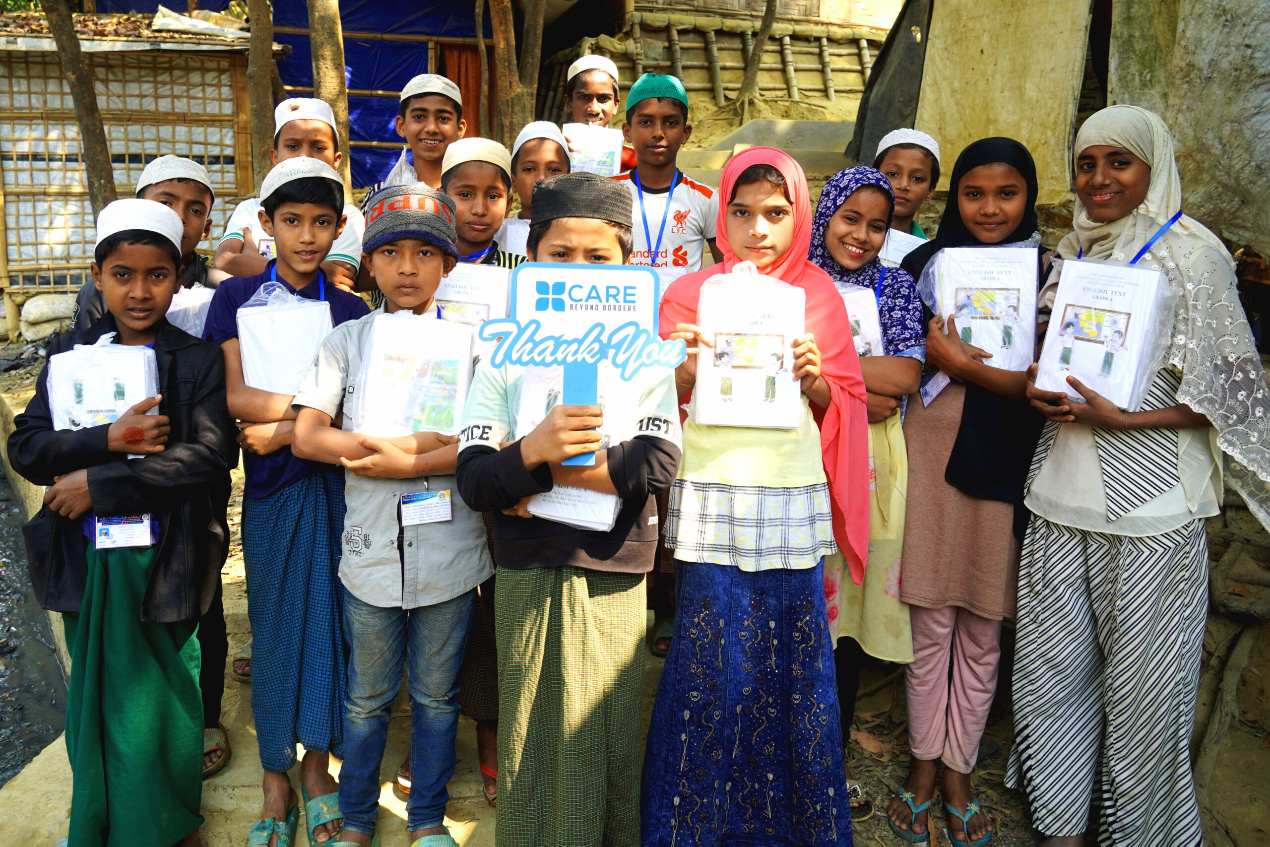 Group Photo of Rohingya Student