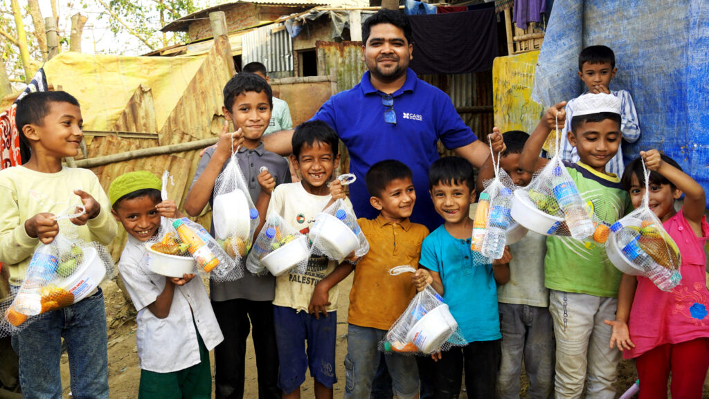 Hot Meal Distribution Picture