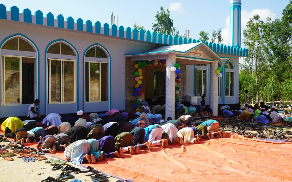 Front Corner View with Prayers